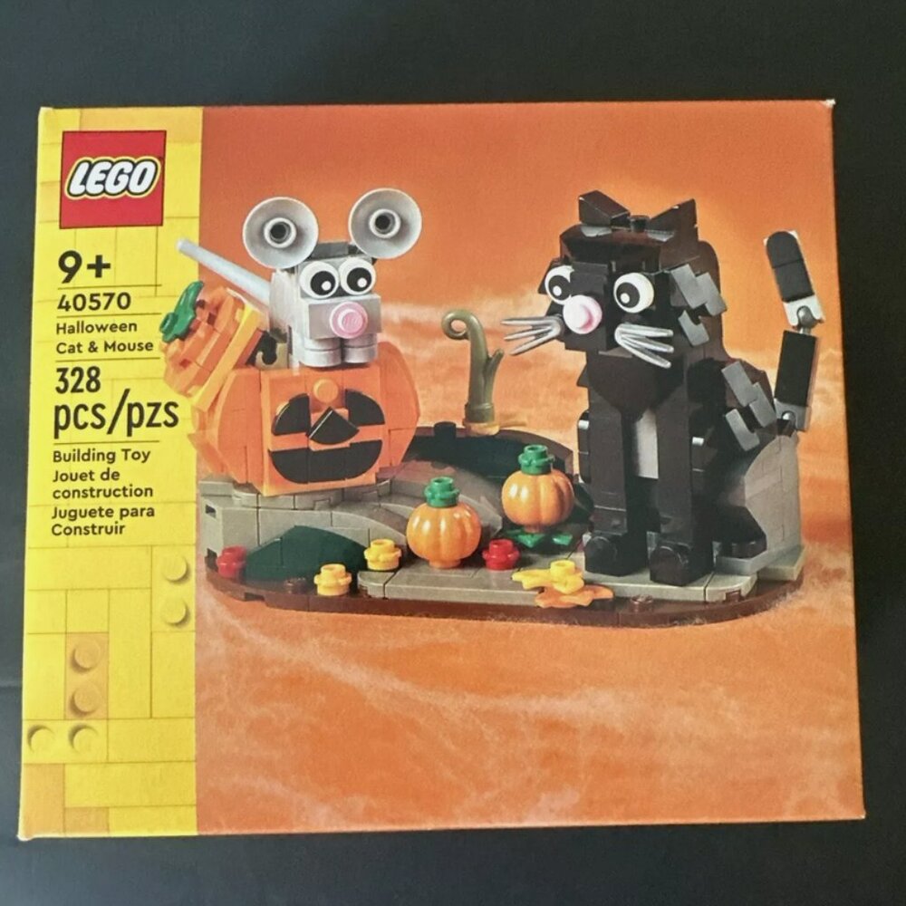 NEW Lego Halloween Cat and Mouse Limited‎ Release Edition Seasonal Fall 40570